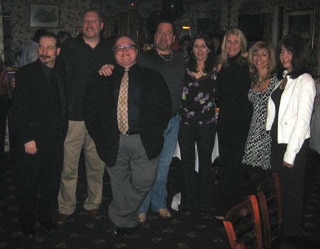 Frank, Mike, John, Gary, Theresa, Loren, Mary and Joan