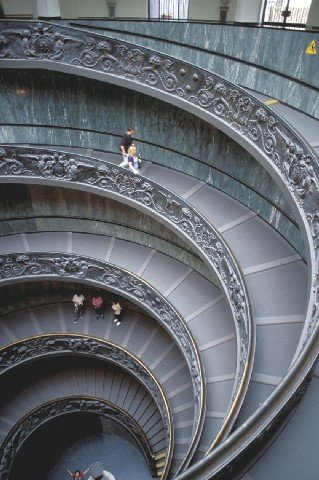 160-G-Rome-Vatican Stairs